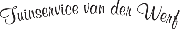 Tuinservice Van der Werf logo